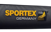 Étui à canne à carpe Sportex Super Safe 10" Single 1,65 mètre pour 1 canne à carpe couleur gris avec 2 poignées de transport et mousqueton