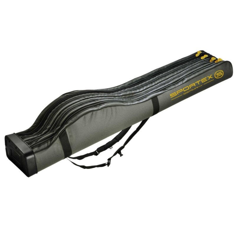 sportex-super-safe-rutentasche-mit-4-faecher-1-65-meter-fuer-angelruten-montiert