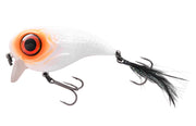 Spro Fat Iris Wobbler Kunstköder Farbe Sleepy Ghost 80 mm 40 Gramm Hechtwobbler