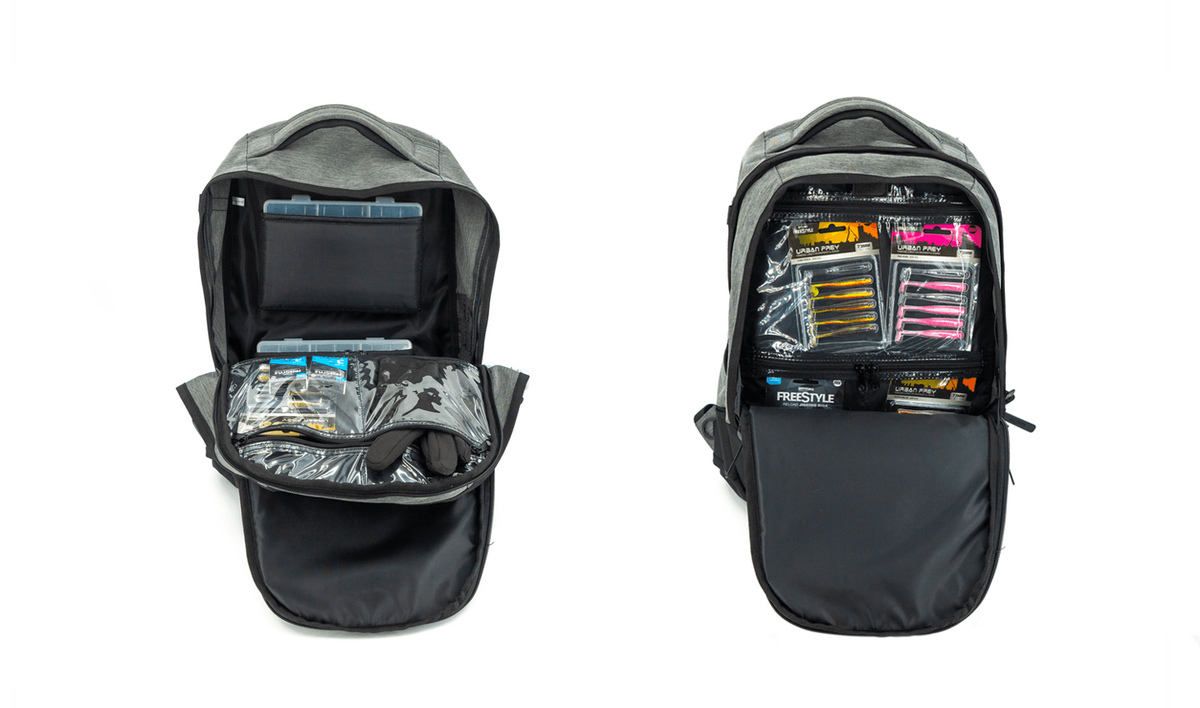 Spro Freestyle Backpack Angelrucksack mit 2 großen Tacklebox 50 * 32 * 17 cm