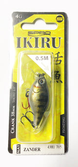 Spro Ikiru Naturals Crank 3,8 cm Sandre profondeur de nage 0,5 mètre