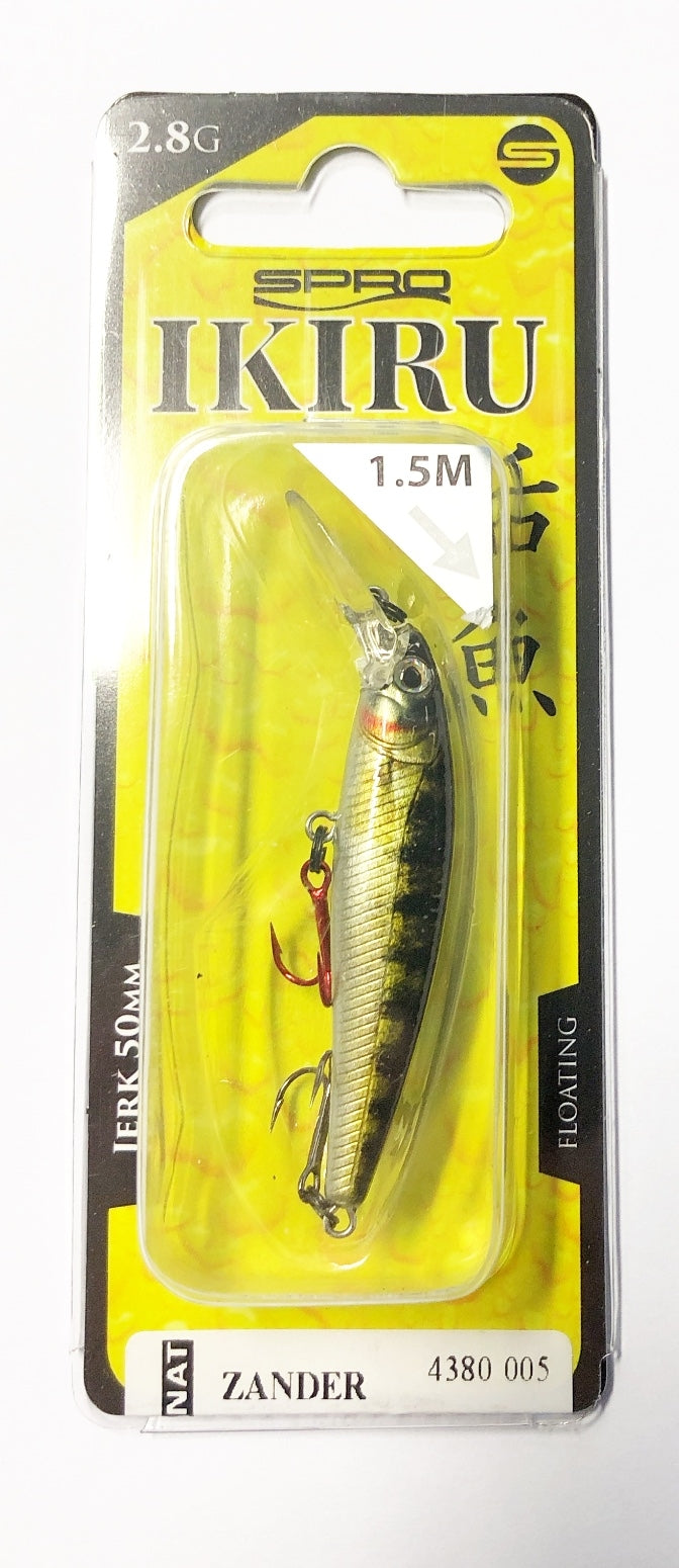 Ikiru Micro Jerk 50F longueur 5 cm motif sandre