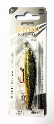 Ikiru Naturals Silent Jerk 65 Pike  6,5cm 6,8g Farbe  Pike
