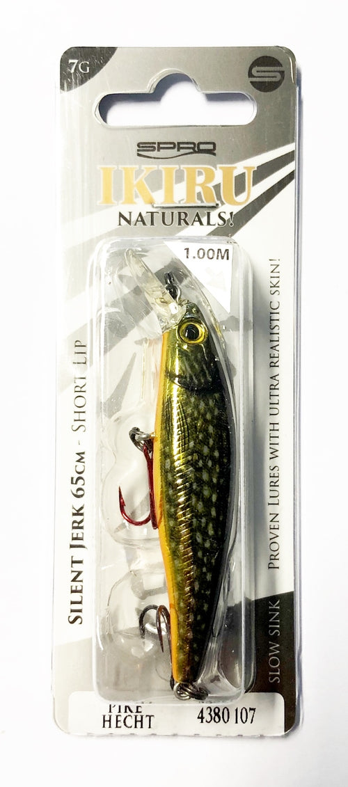 Ikiru Naturals Silent Jerk 65 Pike  6,5cm 6,8g Farbe  Pike