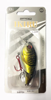 Spro Ikiru Naturals Tri Crank 6,5 cm Carp Tauchtiefe 1,2 m