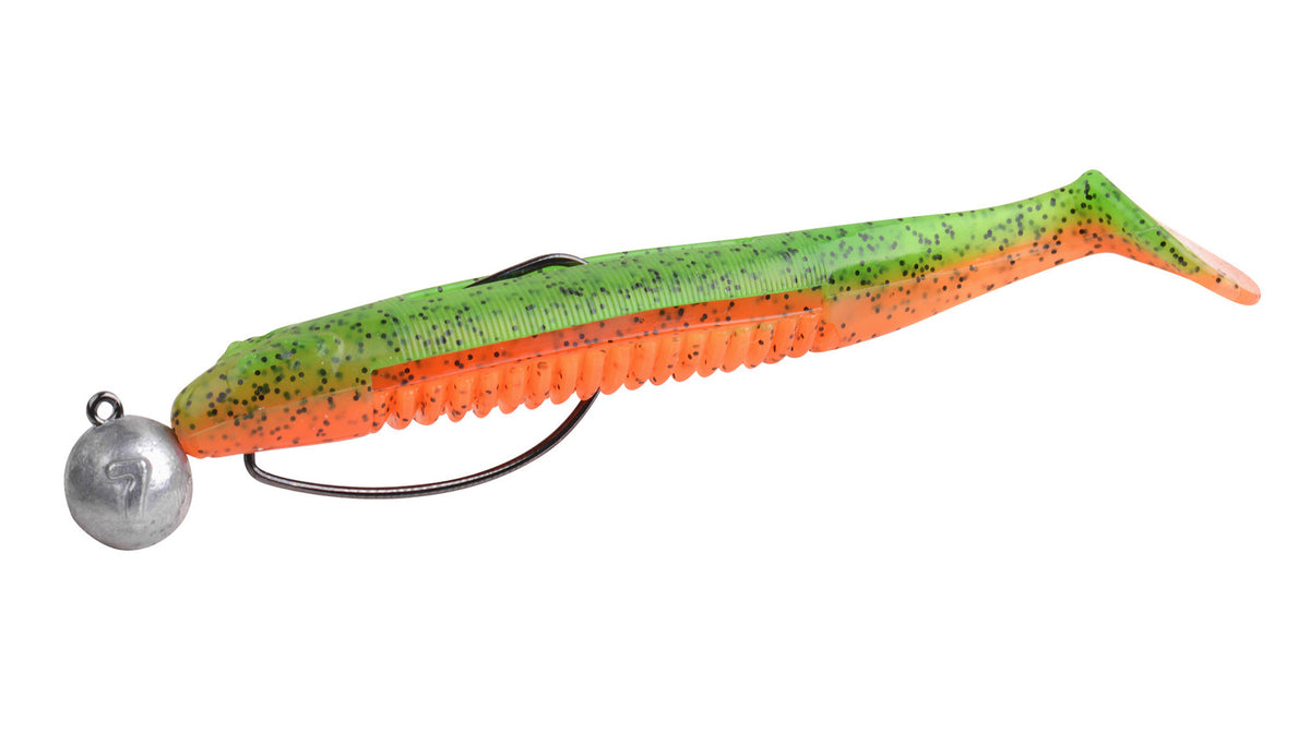 Spro Offset Jighead - Jighaken - Kunstköderhaken Größe 4/0 7 Gramm für Shads 8 bis 10 cm 3 St. SB