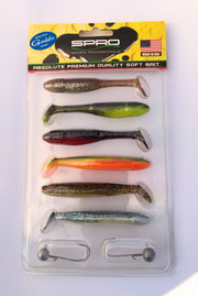 Spro Ready for Fish Angelköder Set 6 Angelköder für Forelle, Barsch, Zander, Hecht