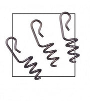 Spro Spring Lock Hitching Post 10 Stück für Kunstköder wie Softwürmer und Gummifische 10 Stück