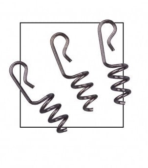 Spro Spring Lock Hitching Post 10 Stück für Kunstköder wie Softwürmer und Gummifische 10 Stück
