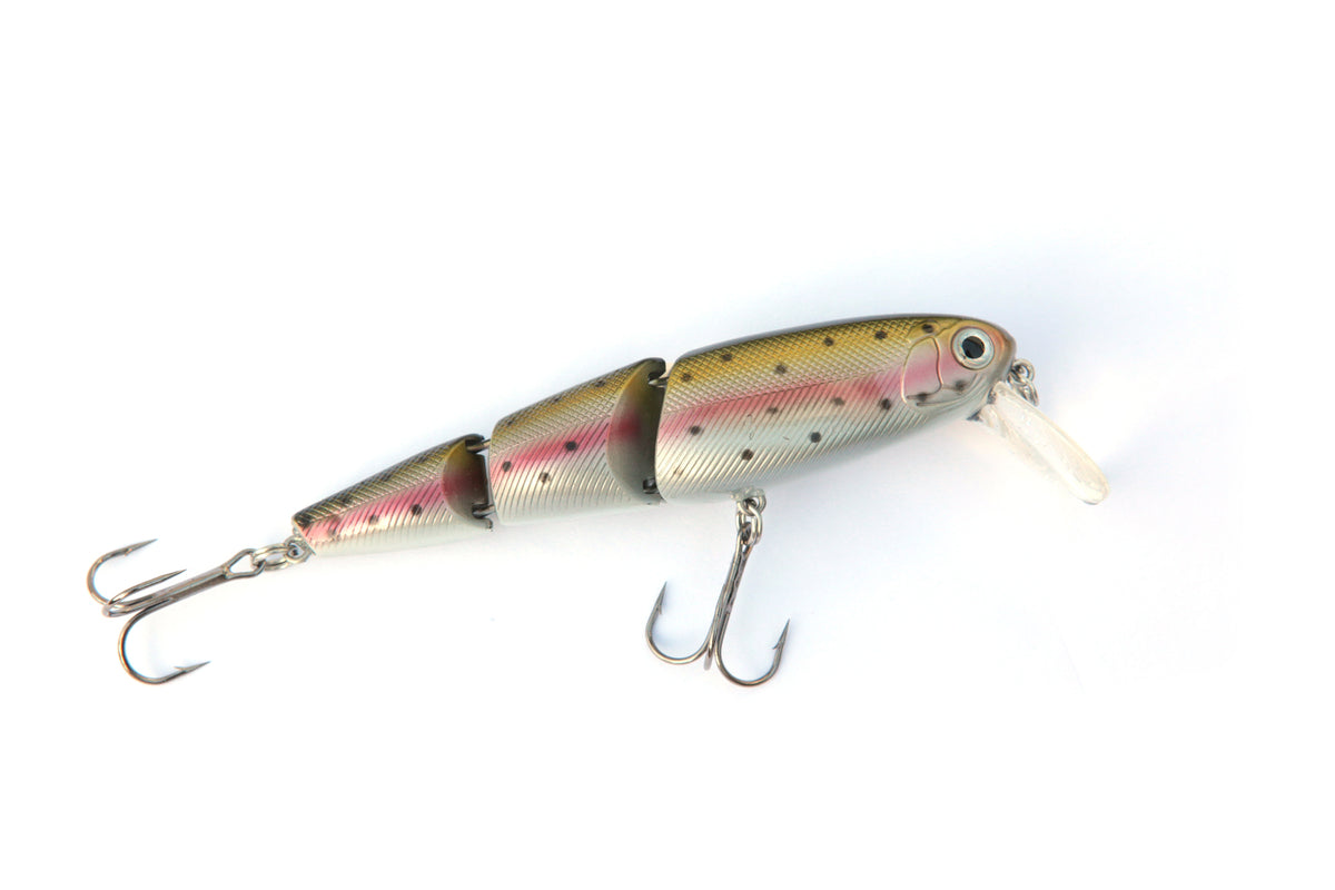 Wobbler truite arc-en-ciel 9,5 cm