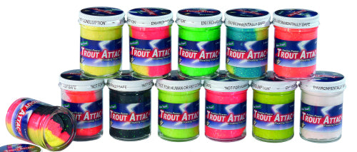 Trout Attack Troutbait Black Glitter
