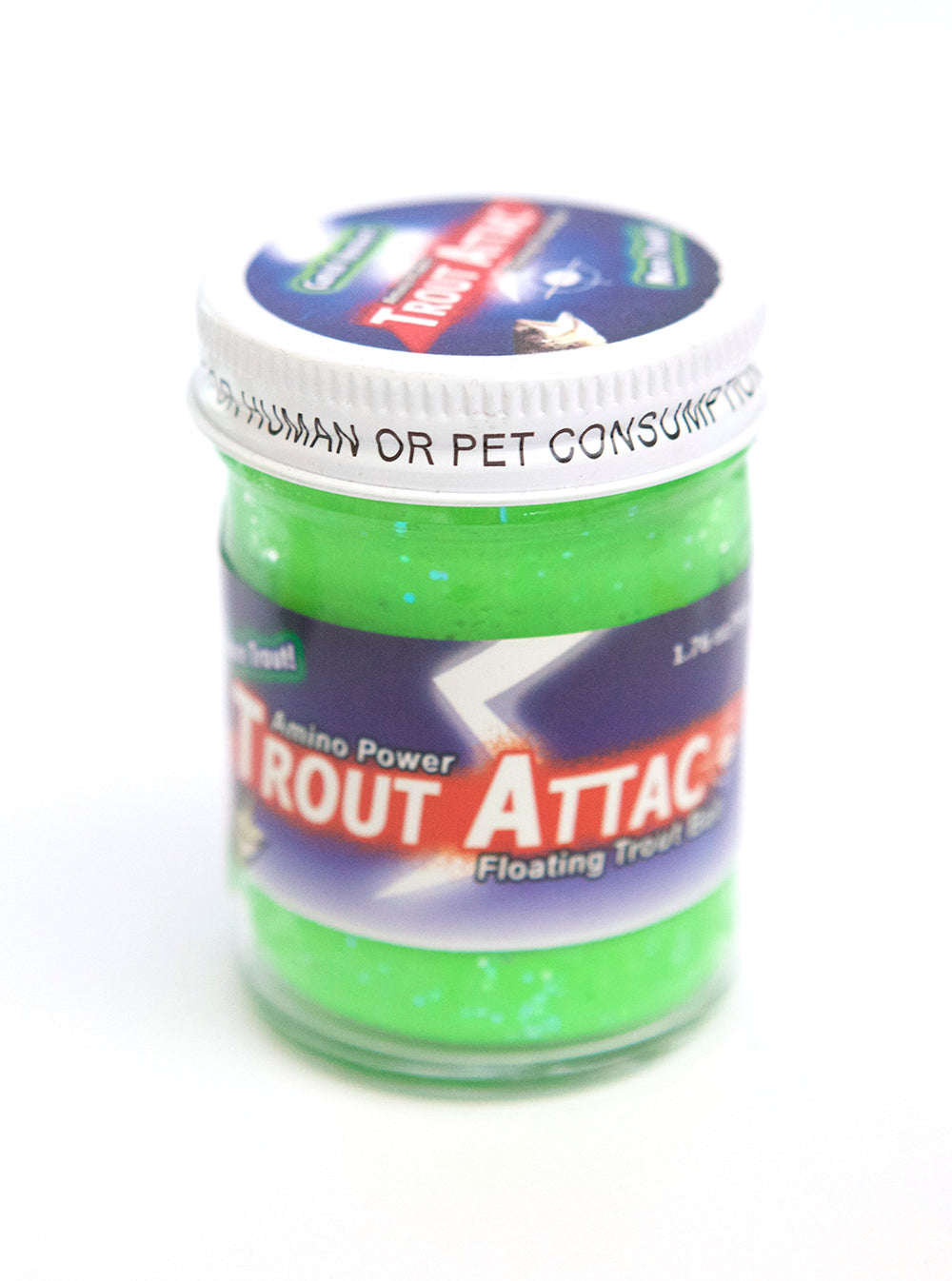 Trout Attack Troutbait Green Flash Glitter