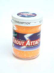 Pâte à truite Trout Attack Orange Ail Pailletée