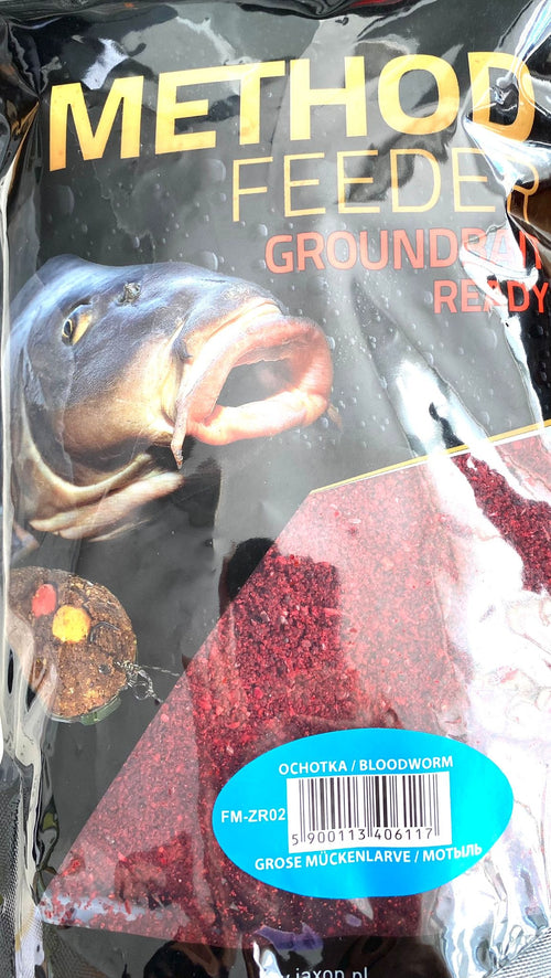 jaxon-method-feeder-groundbait-bloodworm