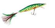 Wobbler MK Grosshecht-Schlange 13 cm 26 Gramm bis 2 Meter Taucht. Angelwobbler Farbe Hecht Natur