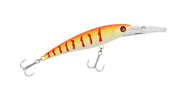 Shirasu Johnny Deep 120 DR Wobbler mit bis zu 9 Meter Tauchtiefe Farbe Orange Gelb