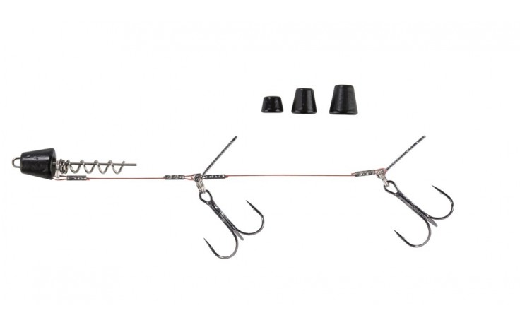 Balzer Hecht Rig Set, matt-schwarz L