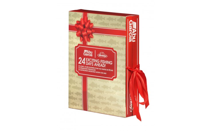 Abu Adventskalender für Angler mit vielen Angelsachen 