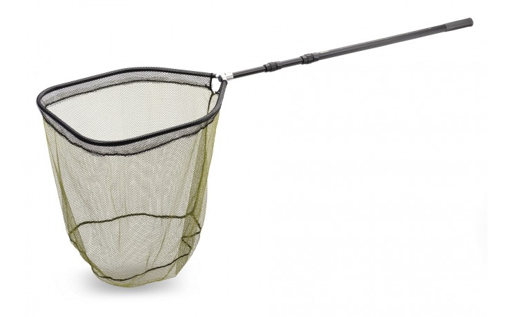 Saenger Big Fish Scoop 3-teiliger Kescher 50x60 Netztiefe 50 cm 1.50-2.80 m ausziehbar
