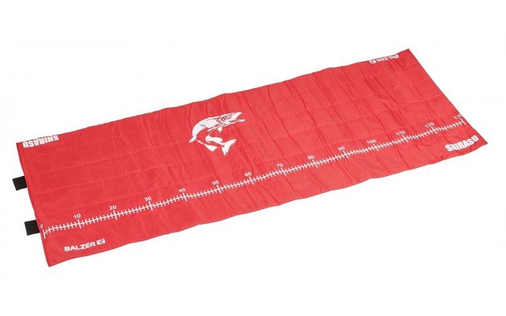 Balzer Shirasu Abhakmatte 1,3 Meter mit Trageclip gepolstert