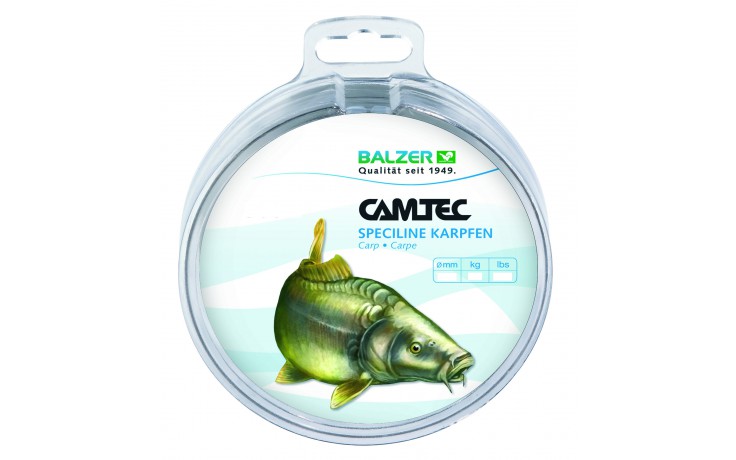 Balzer Camtec Speciline Karpfen 400 m Angelschnur 0,35 mm