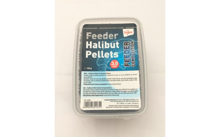 Carp Zoom Halibut Pellets 3 mm 380 Gramm Angelköder