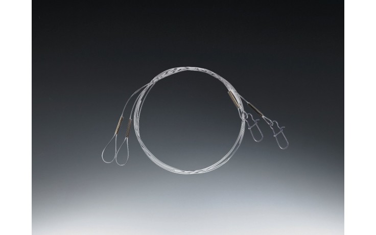 Shirasu Hardmono Vorfach Balzer 30 cm 11 kg 2 Stück Hechtvorfach Raubfischvorfach