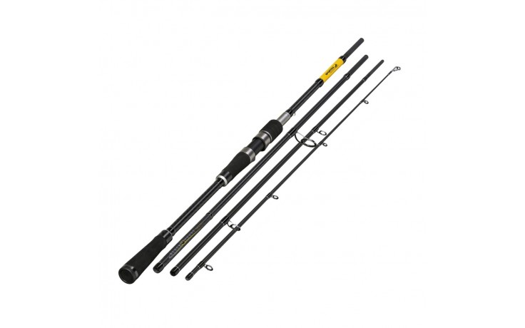 Sportex Black Pearl GT-3 2,7 Meter 60 Gramm WG Travelrute BP2723 5teilig 236 Gramm Reiserute Angelrute Travelrute