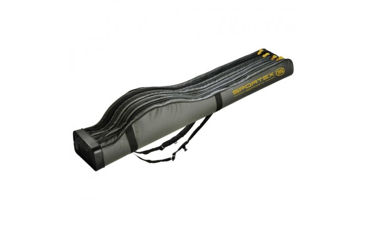 sportex-super-safe-rutentasche-mit-4-faecher-1-65-meter-fuer-angelruten-montiert