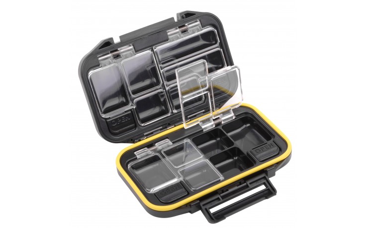 Spro Mobile Parts Stocker 11,2 * 7,5 * 3,2 cm Zubehörbox für Haken, Wirbel und anderes Angelzubehör