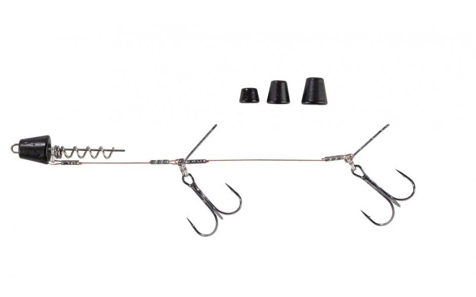 Balzer Hecht Rig Set, matt-schwarz L