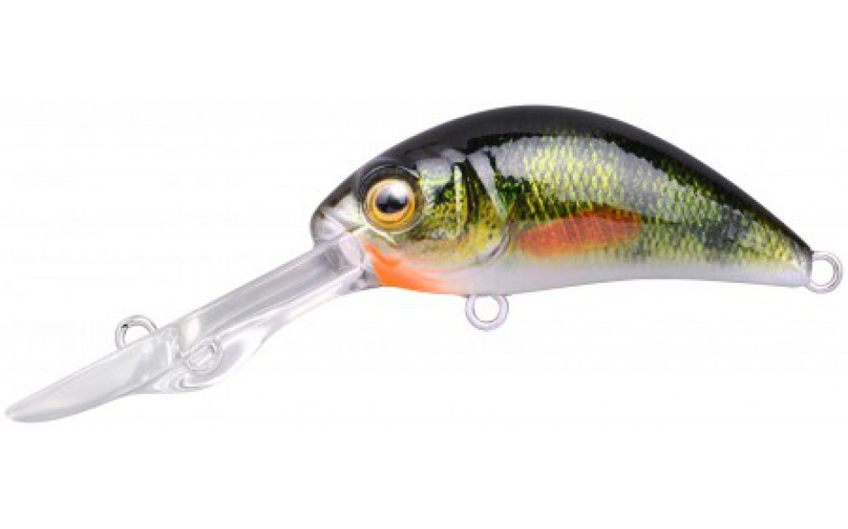 Spro Ikiru Baby Crank DD FL Wobbler Green Perch