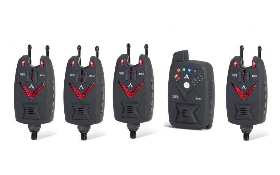 Anaconda TSR 2Way 4+1 Set Red, Green, Blue, Yellow Bissanzeiger Set zum Angeln