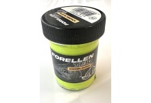 forellenteig-angelteig-fuer-forelle-troutbait-gruen-knoblauch-mit-glitter-schwimmend