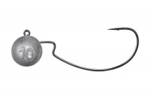 Spro Offset Jighead - Jighaken - Kunstköderhaken Größe 4/0 10 Gramm für Shads 8 bis 10 cm 3 St. SB