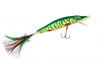 Wobbler MK Grosshecht-Schlange 13 cm 26 Gramm bis 2 Meter Taucht. Angelwobbler Farbe Hecht Natur