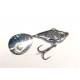 Shirasu Spin Body Spinner Blade Angelköder Farbe Weißfisch UV 3,3 cm 17 Gramm