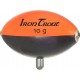 Iron Trout Egg Float Tragkraft 12 Gramm Farbe Orange/Schwarz