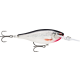 Rapala Shad Rap Elite 55 5,5 cm 7 Gramm 2,4 bis 2,7 Meter Tauchtiefe Farbe Gilded Live Roach Angelköder Forellenköder Barschköder
