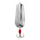 Raubfischblinker silber klassische Form 20 Gramm