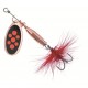 Spinner Colonel Classic Standard Forellenspinner Barschspinner 3 Gramm kupfer schwarz mit roten Punkten