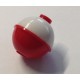 Paladin Klemm- Ballpose Rot/Weiß 32 mm Wasserkugel zum Angeln